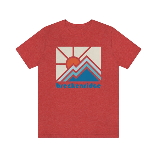 Breckenridge Shirt, Colorado Retro T-Shirt, Colorful Colorado tee, Breckenridge Mountain Shirt