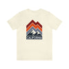 California T-Shirt - Retro Mountain Unisex California Shirt
