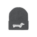Don't Be A Wiener Dog/Dachshund Beanie - Funny Embroidered Dog Knit Hat-1