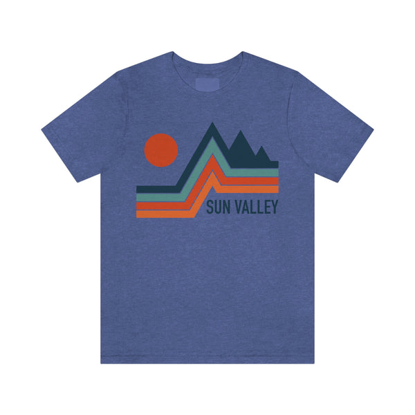 Sun Valley, Idaho T-Shirt - Retro Mountain Unisex Sun Valley Shirt