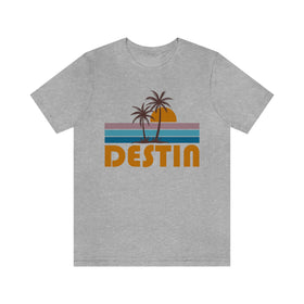 Destin, Florida T-Shirt - Retro Palm Tree Unisex Destin Shirt