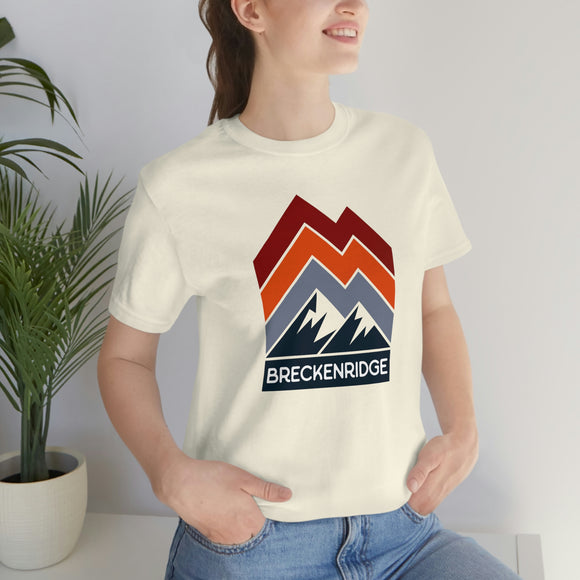 Breckenridge, Colorado T-Shirt - Retro Mountain Unisex Breckenridge Shirt
