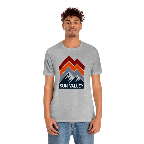 Sun Valley, Idaho T-Shirt - Retro Mountain Unisex Sun Valley Shirt