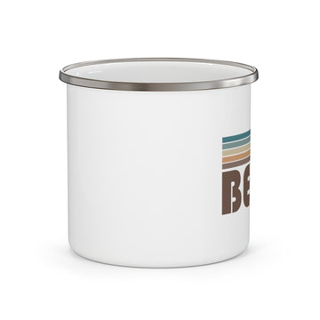 Bend, Oregon Camp Mug - Retro Enamel Camping Bend Mug - 0