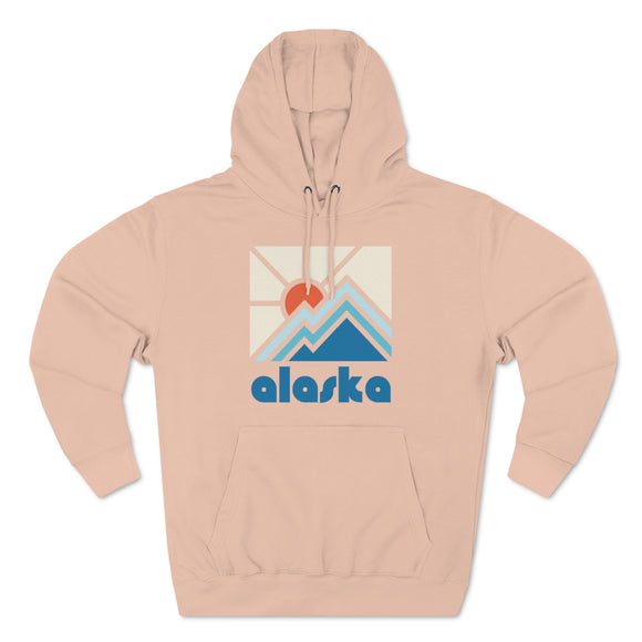 Premium Alaska Hoodie - Min Mountain Unisex Sweatshirt