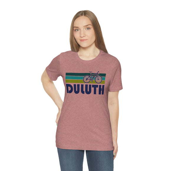 Duluth T-Shirt - Retro Mountain Bike Adult Unisex Duluth, Minnesota T Shirt