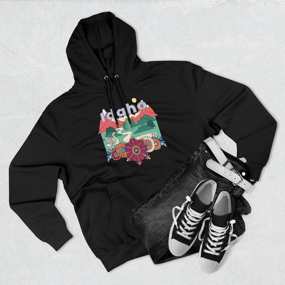 Premium Idaho Hoodie - Boho Unisex Sweatshirt