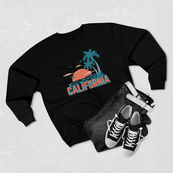 Premium California Sweatshirt - Unisex Premium Crewneck Sweatshirt