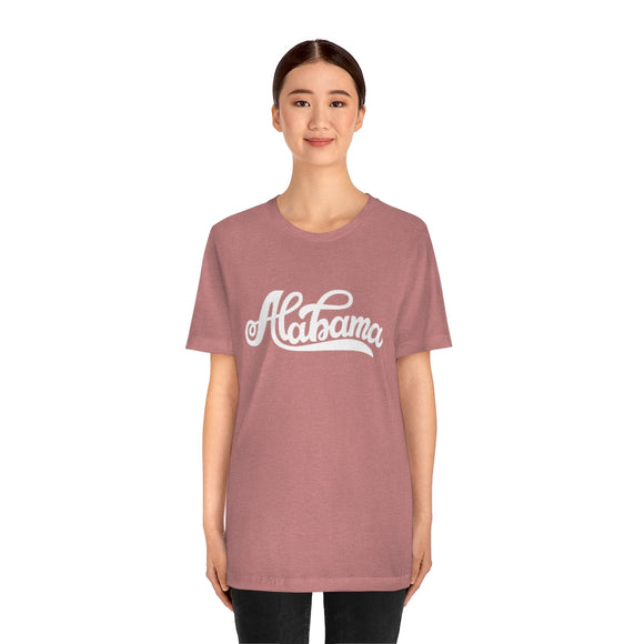 Alabama T-Shirt - Hand Lettered Unisex Alabama Shirt