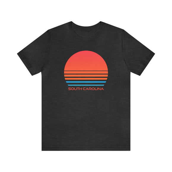 South Carolina T-Shirt - Retro 80s Unisex South Carolina Shirt