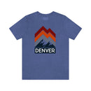 Denver, Colorado T-Shirt - Retro Mountain Unisex Denver Shirt-46