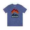 Denver, Colorado T-Shirt - Retro Mountain Unisex Denver Shirt
