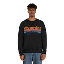 Wyoming Sweatshirt - Mountain & Birds Unisex-11