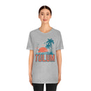 Tulum, Mexico T-Shirt - Retro Palm Tree & Beach Unisex Tulum Shirt-43