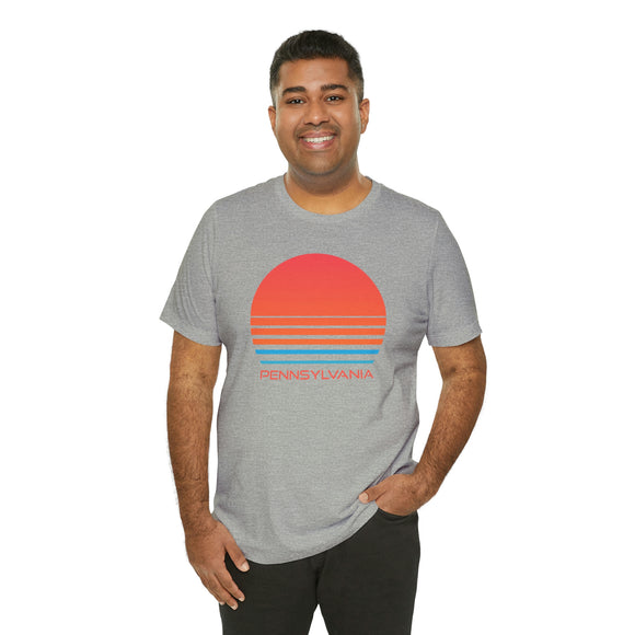 Pennsylvania T-Shirt - Retro 80s Unisex Pennsylvania Shirt