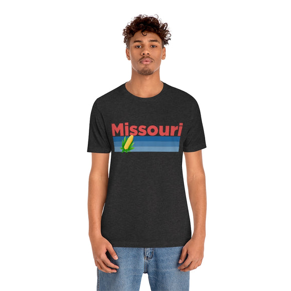 Missouri T-Shirt - Retro Corn Unisex Missouri Shirt
