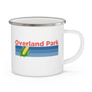 Overland Park, Kansas Camp Mug - Retro Corn Overland Park Mug-3