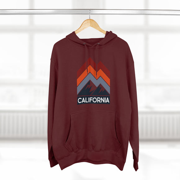Premium California Hoodie - Retro Unisex Sweatshirt