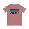 Denver T-Shirt - Retro Mountain Bike Adult Unisex Denver, Colorado T Shirt