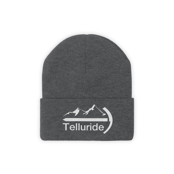 Telluride, Colorado Beanie - Mountaineer Unisex Telluride Knit Hat