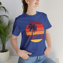 Beach Bum T-Shirt - Retro Palm Tree Unisex Beach Bum Shirt-57