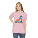 East Hampton, New York T-Shirt - Retro Palm Tree & Beach Unisex East Hampton Shirt-69