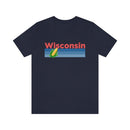 Wisconsin T-Shirt - Retro Corn Unisex Wisconsin Shirt-1