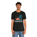 Southampton, New York T-Shirt - Retro Palm Tree & Beach Unisex Southampton Shirt-28