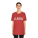 Alaska T-Shirt - Paint Text Unisex Alaska Shirt-20