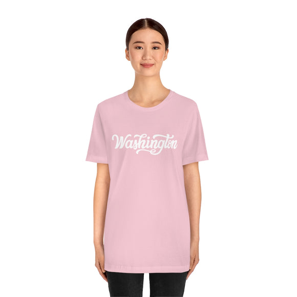 Washington T-Shirt - Hand Lettered Unisex Washington Shirt