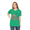 Biloxi, Mississippi T-Shirt - Retro Palm Tree & Beach Unisex Biloxi Shirt-53