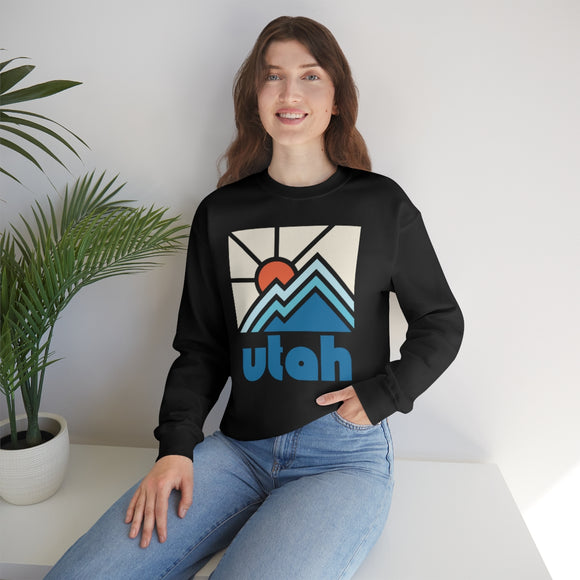 Utah Sweatshirt - Minimal Mountain Unisex