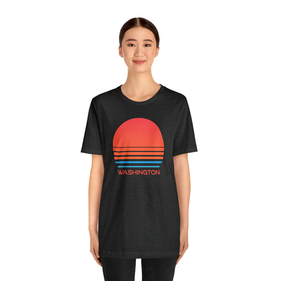Washington T-Shirt - Retro 80s Unisex Washington Shirt