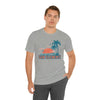San Clemente, California T-Shirt - Retro Palm Tree & Beach Unisex San Clemente Shirt
