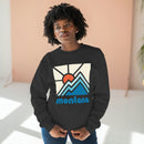 Premium Montana Crewneck Sweatshirt - Retro Unisex Sweatshirt-16