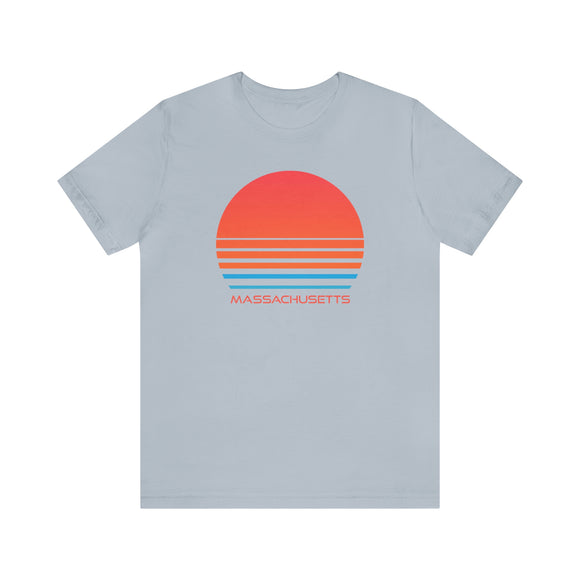 Massachusetts T-Shirt - Retro 80s Unisex Massachusetts Shirt
