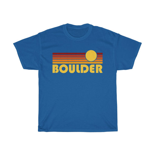 Boulder, Colorado T-Shirt - Unisex Retro Boulder Shirt