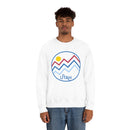 Utah Sweatshirt - Unisex Mountain Lines-3