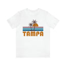 Tampa, Florida T-Shirt - Retro Palm Tree Unisex Tampa Shirt-10