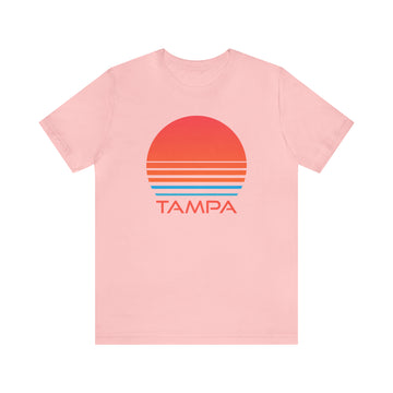 Buy pink Tampa, Florida T-Shirt - Retro 80s Unisex Tampa Shirt