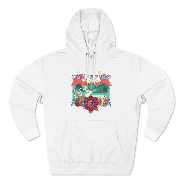 Premium California Hoodie - Boho Unisex Sweatshirt