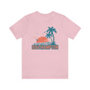 Southampton, New York T-Shirt - Retro Palm Tree & Beach Unisex Southampton Shirt-65