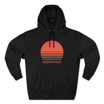 Buy black Premium Montana Hoodie - Retro 80s Unisex Sweatshirt