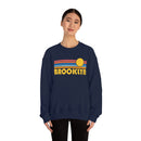 Brooklyn, New York Sweatshirt - Retro Sunrise Unisex-26