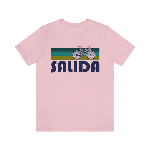 Salida T-Shirt - Retro Mountain Bike Adult Unisex Salida, Colorado T Shirt