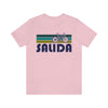 Salida T-Shirt - Retro Mountain Bike Adult Unisex Salida, Colorado T Shirt