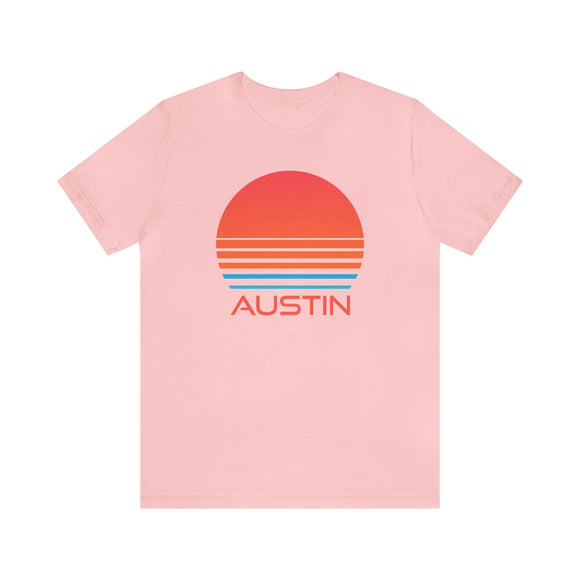 Austin, Texas T-Shirt - Retro 80s Unisex Austin Shirt