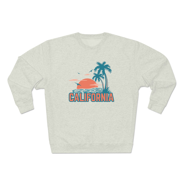 Premium California Sweatshirt - Unisex Premium Crewneck Sweatshirt