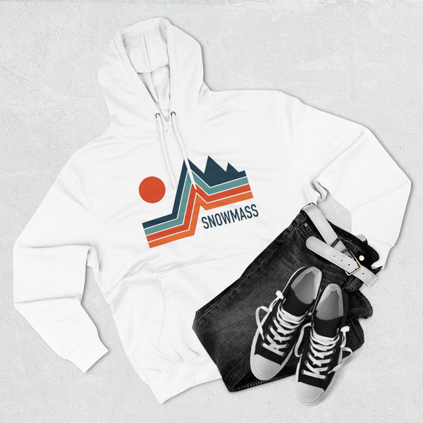 Premium Snowmass, Colorado Hoodie - Retro Unisex Sweatshirt