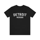 Detroit, Michigan Shirt - Paint Text Unisex Detroit T-Shirt-6
